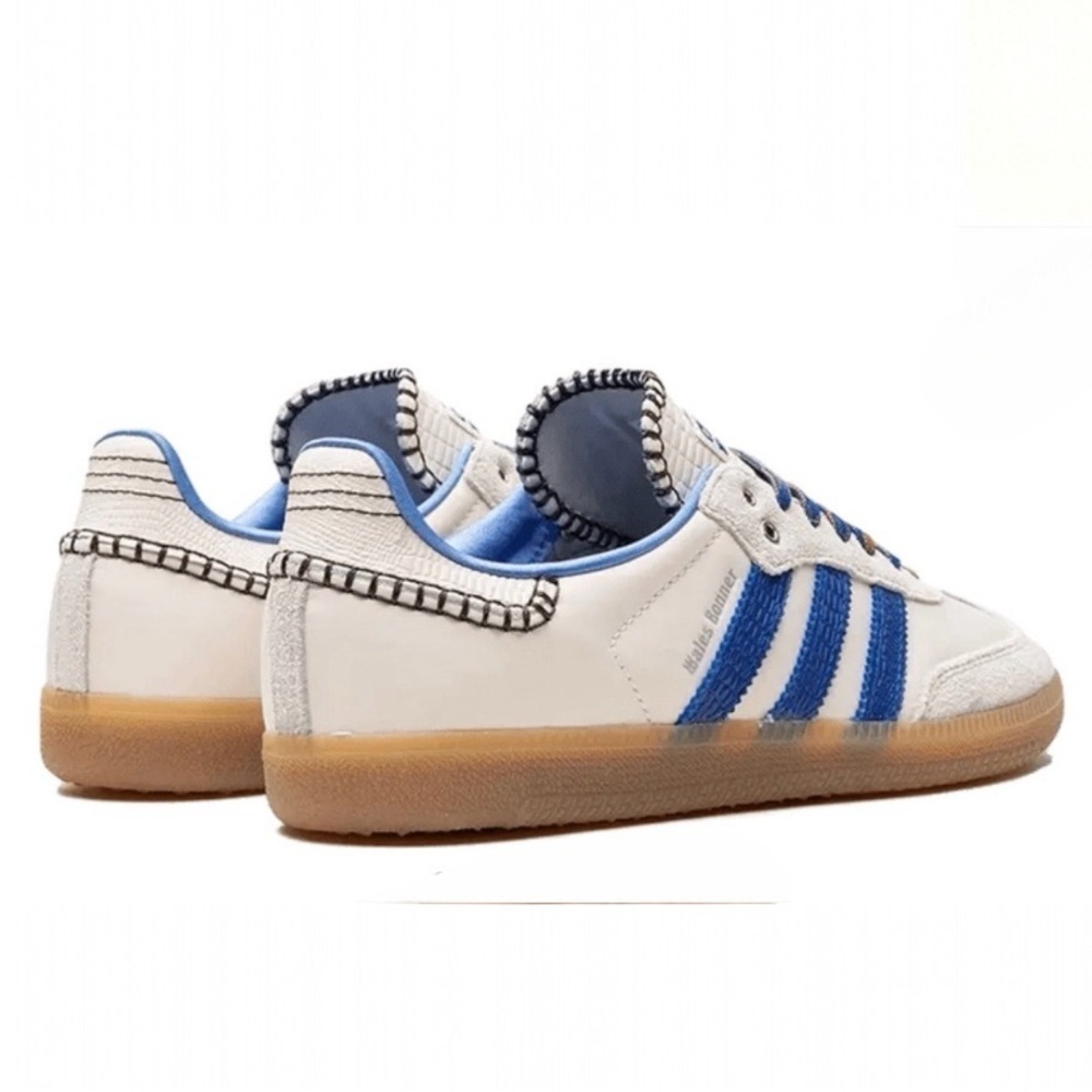 Adidas × Wales Bonner Samba Wonder Clay Royal Blue Women’s sneakers Size 4.5 NEW - Picture 7 of 15